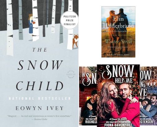 Sizzling winter reads 🥶 cover photo collage