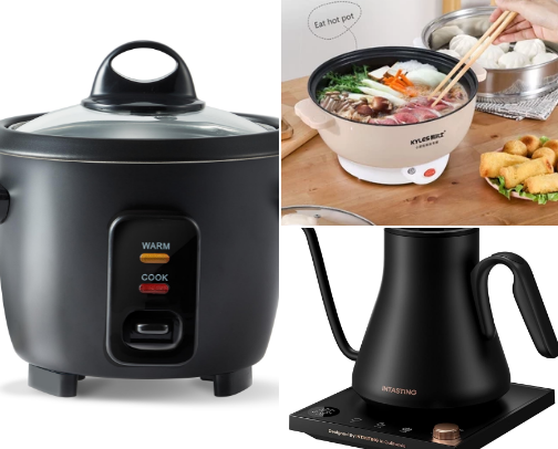 Kitchen Appliances and Kitchenwares cover photo collage