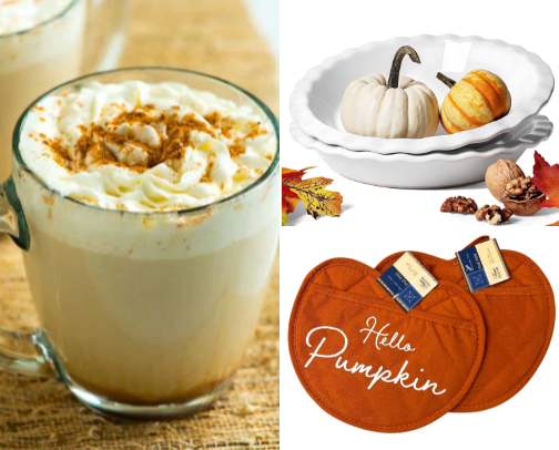 Fall Tastes Like Cinnamon & Coffee 🍂☕ cover photo collage