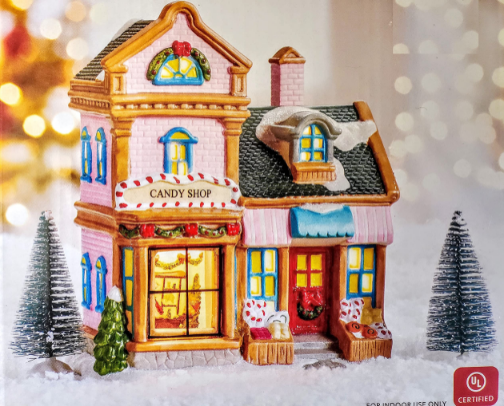 fill your home with christmas spirit with these holiday villages! cover photo collage