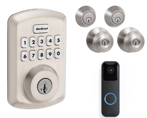 Smart Home, Lighting & Door Hardware Guide (Home Depot Smart Locks, Security Lighting & Ceiling Fans Edition) cover photo collage