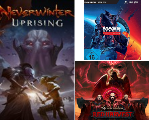 Video games both PC and Xbox cover photo collage