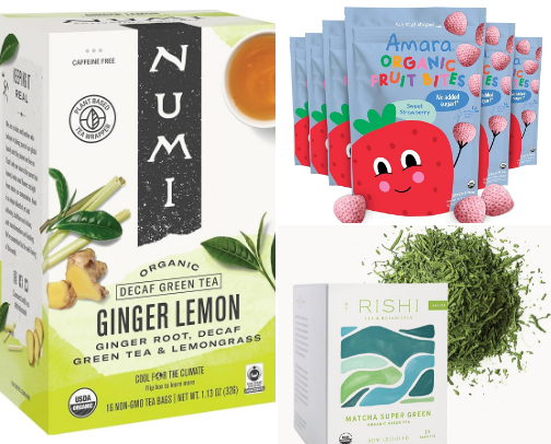 Simple ingredient foods and snacks cover photo collage