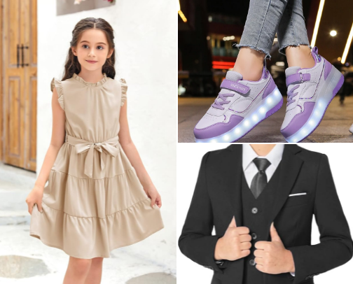 Runway Ready: Playful Fashion for Modern Kids cover photo collage