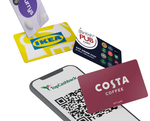 CASH BACK GIFT CARDS cover photo collage