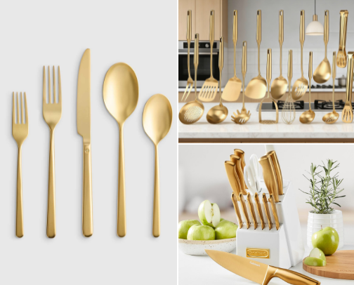 All Gold Kitchen Gadgets 2026🤩 cover photo collage