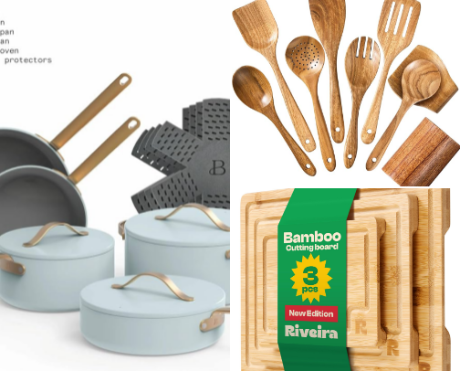 Hormone Friendly Cookware cover photo collage