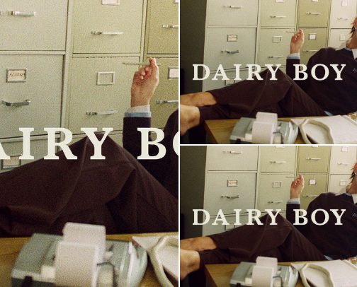 DAIRY BOY cover photo collage