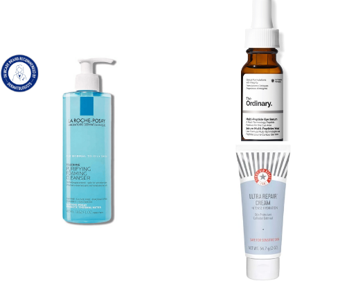 Lazy Girl Nighttime Skincare cover photo collage