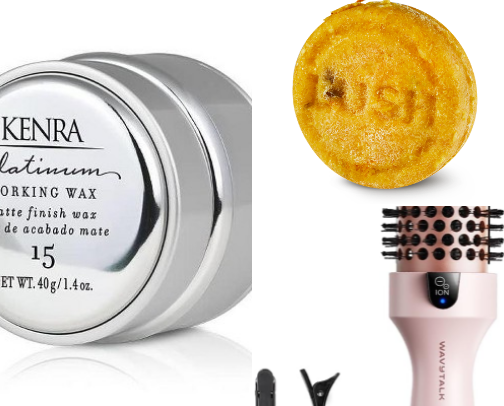 Hair Essentials for Frizzy Curls/Waves cover photo collage