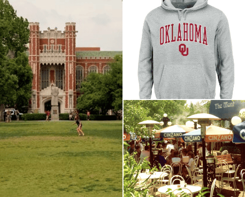 Oklahoma Sooners cover photo collage