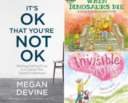 📖 Books for the grieving & sad times 📖 cover photo collage