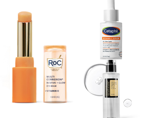 Morning skincare cover photo collage