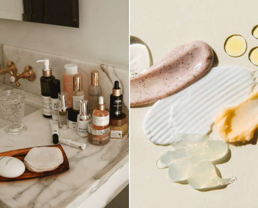 my favourite beauty recs. cover photo collage