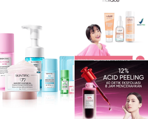 Skincare✨ cover photo collage