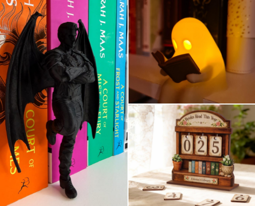 Bookish stuff cover photo collage