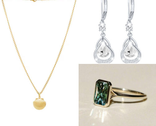 Jewelry cover photo collage