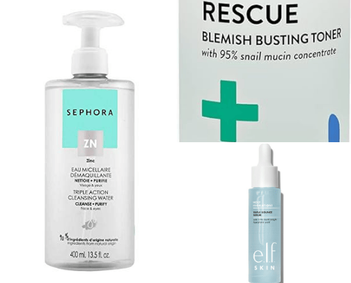 Hydrating/luminous skincare on a budget! cover photo collage