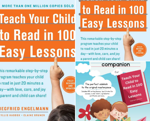 Read Free - Companion resources for Teach Your Child to Read in 100 Easy Lessons: Revised and Updated Second Edition cover photo collage