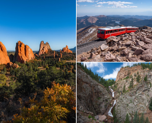 Colorado Springs Things to Do! cover photo collage