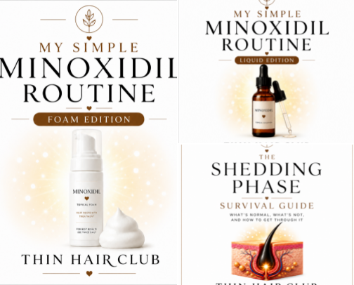 My Minoxidil Guides cover photo collage