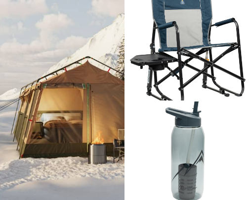 Camping Must Haves! cover photo collage