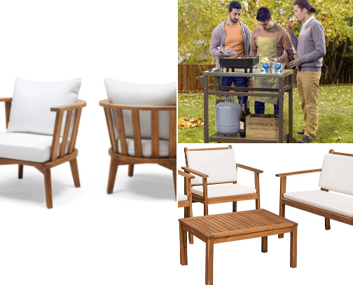 Outdoor patio finds cover photo collage