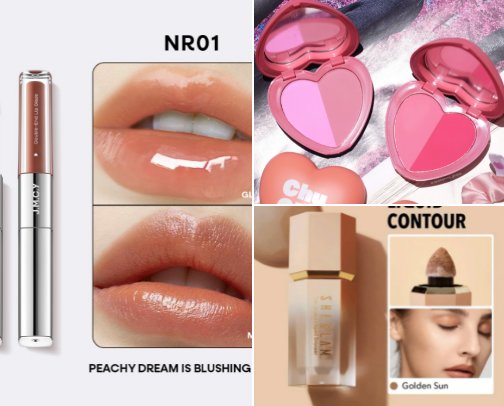beauty on a budget ! cover photo collage