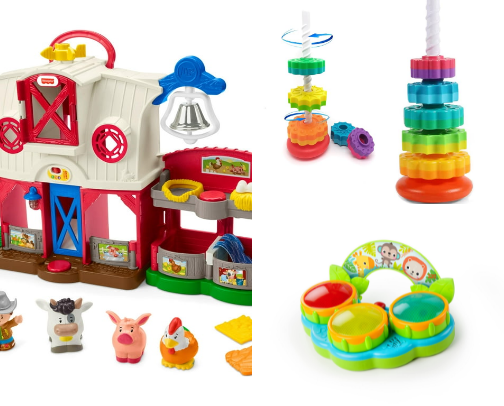Amazon Toddler Toys cover photo collage