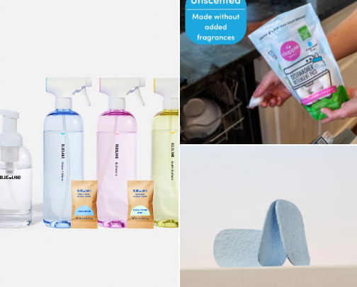 Best Non-Toxic Cleaning Products for Busy Moms cover photo collage