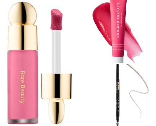 My favorite beauty items cover photo collage