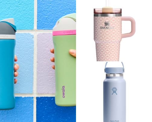 Water Bottles cover photo collage