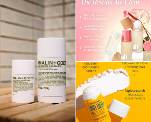 15 Best Brightening Deodorants to Fix Underarm Hyperpigmentation cover photo collage
