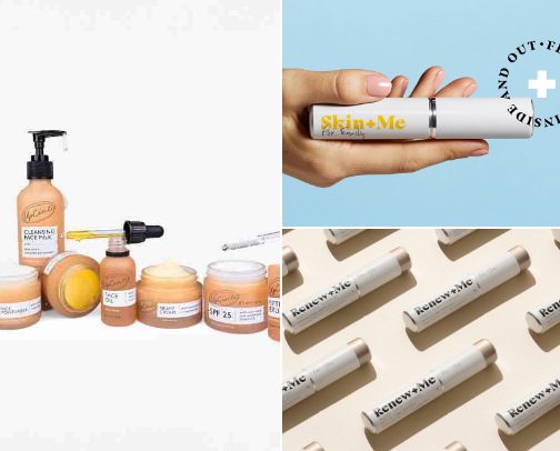 Skincare, Beauty & Fragrance. cover photo collage