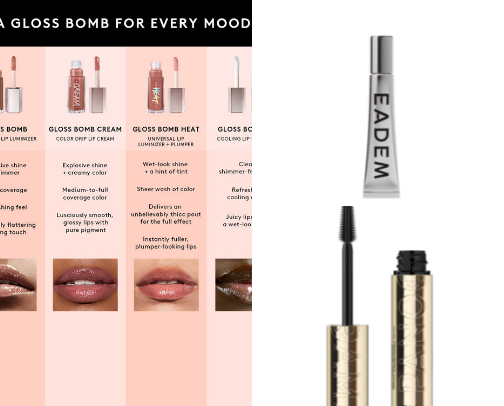 My favorite beauty recs cover photo collage
