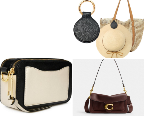I really like handbags. cover photo collage