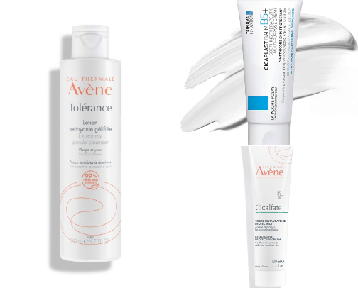 Skin care for eczema prone skin cover photo collage