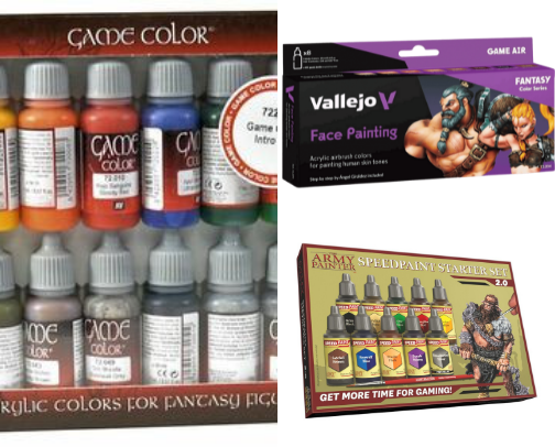 15 Best Dungeons and Dragons Miniature Painting Tools cover photo collage