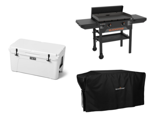 Camping essentials cover photo collage