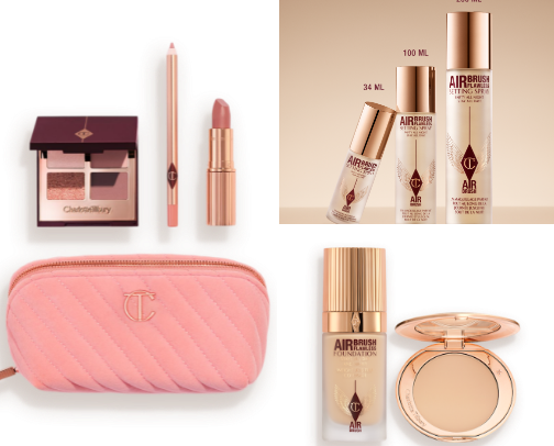 Beauty products that  I absolutely love and recommend. cover photo collage