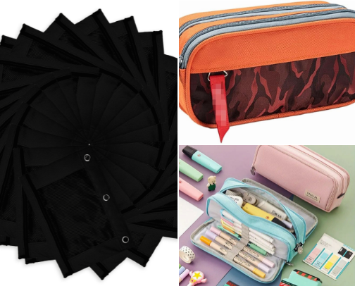 Pencil Cases in Office Supplies cover photo collage