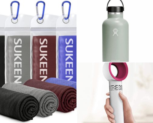 Summer essentials for heat intolerant people cover photo collage