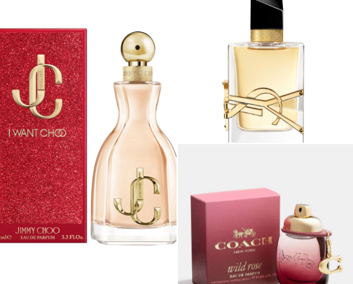 Fragrances For Her cover photo collage