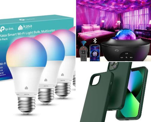 Electronics cover photo collage