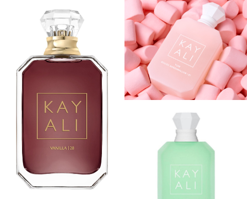 Perfumes for the girls cover photo collage