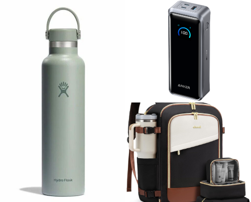 Travel Must Haves cover photo collage