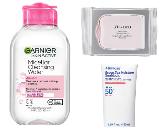 sensitive skin friendly skincare routine for black girls cover photo collage