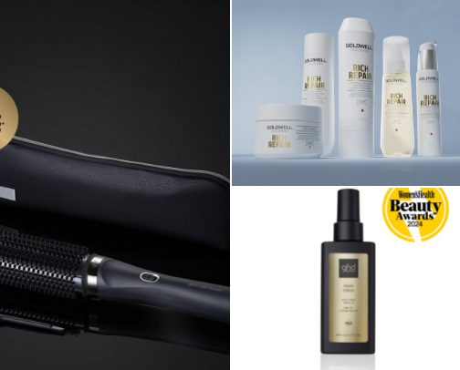 Hair essentials cover photo collage
