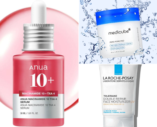 Skincare For Acne Prone Skin cover photo collage