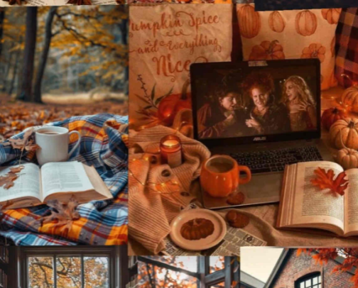 🍁 Cozy Fall & Halloween 👻 Starter Pack cover photo collage